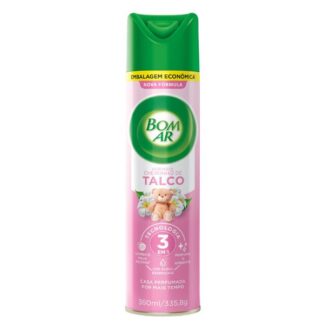 Odorizador Aerossol Bom Ar Talco 360ml