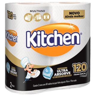 Papel Toalha Cozinha Kitchen 2Rolos