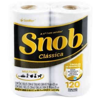 Papel Toalha Cozinha Snob 2Rolos