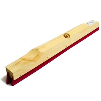Rodo de Madeira Duplo 40cm Sem Cabo