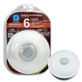 Sensor de Presença Teto Bivolt Qualitronix QA19M