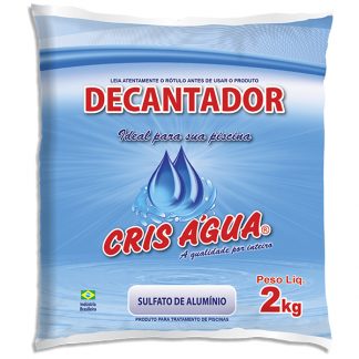 Sulfato de Alumínio Decantador Cris Água 2Kg