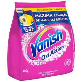 Tira Manchas Vanish Pó Rosa Refil 400gr