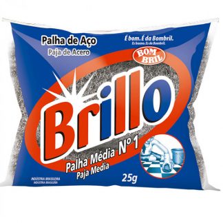Palha de Aço Brillo Nº 1