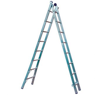 Escada de Alumínio Extensiva 2 X 8 Degraus 5mt