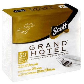 Guardanapo Folha Dupla Grand Hotel 24x22cm