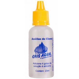 Reagente de Cloro Cris Água 23ml