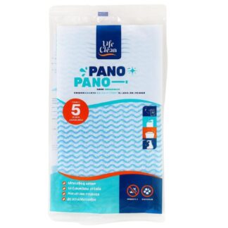 Pano Multiuso Life Clean Azul 5Und