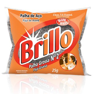 Palha de Aço Brillo Nº 2