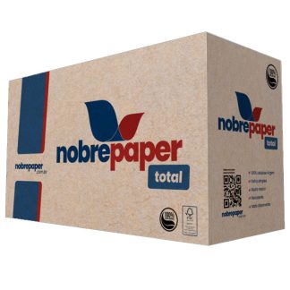 Papel Higiênico Cai-Cai Folha Simples NobrePaper 8.000fl