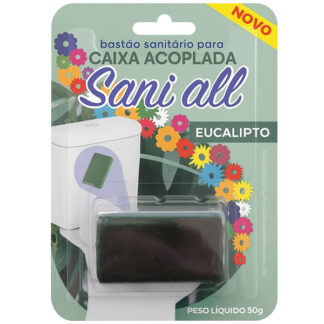 Pedra Sanitária Caixa Acoplada Sani-All Eucalipto 50gr