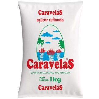Açúcar Refinado Caravelas 1Kg