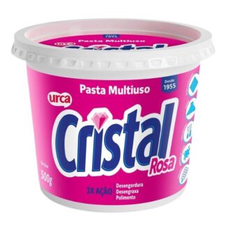 Sabão Em Pasta Cristal Rosa 500gr