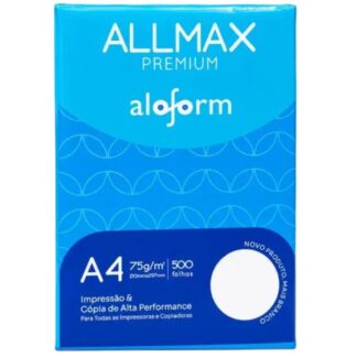 Papel Sulfite A4 Allmax 500 Folhas